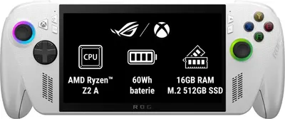 Image de ASUS ROG Xbox Ally (2025) RC73YA Gaming-Handheld