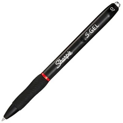Produktbild von Sharpie S-GEL Gelschreiber schwarz, Schreibfarbe: rot, 1 St.