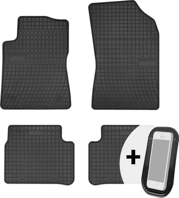 Produktbild von Gummimatten Auto Fußmatten Automatten Passgenau 4-teilig Set - passend für Citroen C3 III ab 2016