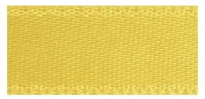 Produktbild von Satinband, 7 mm, 10 m Rolle, gelb