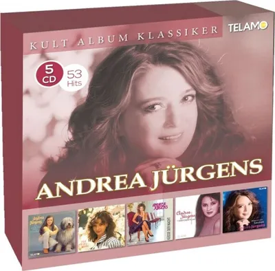 Obrázok produktu pre Andrea Jürgens: Kult Album Klassiker (2018) - Telamo - (CD / K)