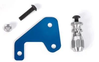 Produktbild von Antennenrohrhalter alu,blau