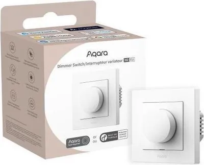 Image de Interrupteur variateur H2 EU blanc Zigbee & Matter, compatible Smart Home