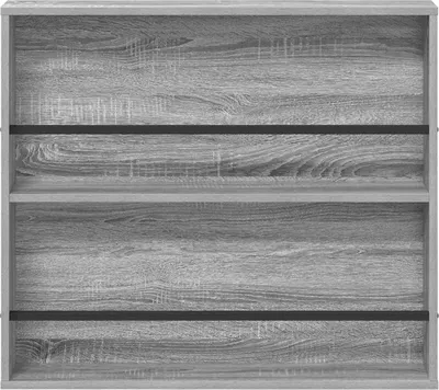 Produktbild von vidaXL Magazinregal Graues Sonoma 80 x 12 x 70 cm Holzwerkstoff