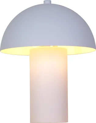 Produktbild von NOWA Tischleuchte Metall weiß matt, 1x E14