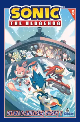 Produktbild von Sonic the Hedgehog. Bitwa o Anielską Wyspę 1. Tom 5 wydanie 2026