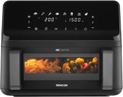 Obrázok produktu pre SFR 9650BK Teplovzdušná fritéza SENCOR