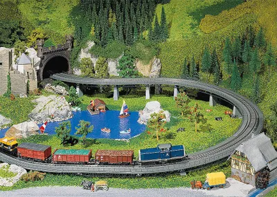 Produktbild von Faller 120471 - 1/87 / H0 Auf- Und Abfahrt Kpl. - Neu