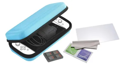 Obrázok produktu pre Súprava príslušenstva pre Nintendo Switch 2 - Switchpack 5 Blue (cestovné puzdro, ochranné sklo, puzdro na herné karty)