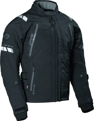 Produktbild von DANE Elling wasserdichte Damen Motorrad Textiljacke, schwarz, 42