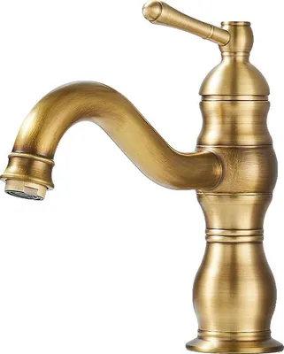 Obrázek produktu pro Umyvadlová baterie, montáž na strop, jednopáková instalace, antická