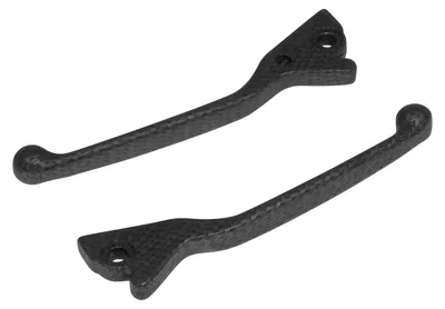 Image de Bremshebel Set Carbon-Look pour Aprilia, Gilera, Piaggio, Vespa