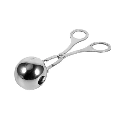 Produktbild von fleischkugelschöpfer, Fleischklopfer, Fleischklopfer, Fleischkugelmacher, Edelstahl-Fleischklopfer, Edelstahl-Mini-Fleischklopfer