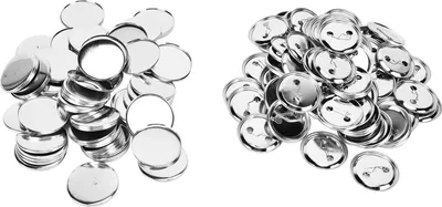 Obrázok produktu pre Zadná strana odznaku, 50 mm, odolnejšia, s vyššou odolnosťou proti korózii, plechová, plastová, materiál na výrobu odznakov (DIY)