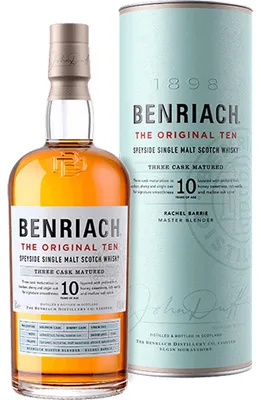 Obrázek produktu pro BenRiach 10 let v dárkové tubě Single Malt Scotch Whisky | 43 % obj. | 0,7 l
