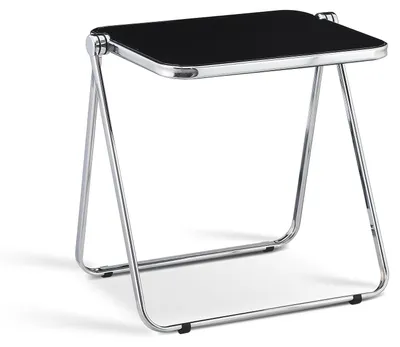 Image de Table pliante - Noir - 50 x 70 x 70 cm