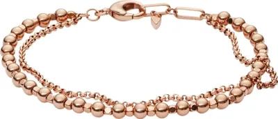 Image de Fossil JA6776 Bracelet femme métal rose 19 cm