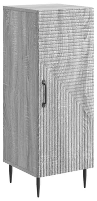Obrázek produktu pro Servírovací skříň Šedá sonoma 33 x 34,5 x 89,5 cm