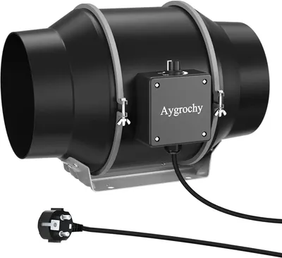 Produktbild von Rohrventilator - Kanalventilator - Regelbar - 125 mm - 416 m³/h - EC-Motor - Für Belüftung und Rauchabsaugung