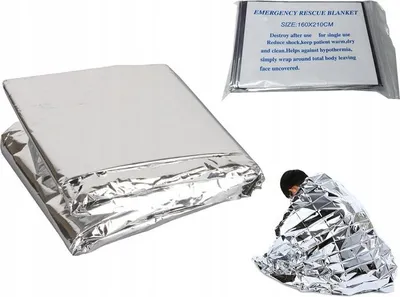 Produktbild von Verk 01449 Wärmedecke 160x210cm - silber
