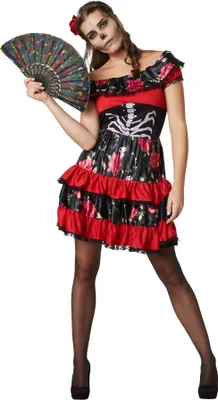 Produktbild von dressforfun® Frauenkostüm Gruselige Señorita