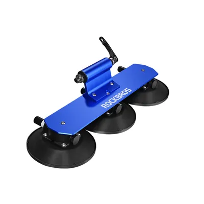 Obrázok produktu pre ROCKBROS Nosič na bicykel s prísavkami, strešný nosič na bicykel, pre 1 bicykel, modrý
