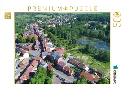 Produktbild von CALVENDO Puzzle Altstadt von Gadebusch | 500 Teile Lege-Größe 48 × 36 cm Foto-Puzzle für Erwachsene