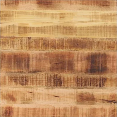 Produktbild von Tischplatte 80x80x2,5 cm Quadratisch Raues Massivholz Mango