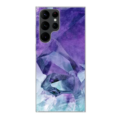 Produktbild von MuchoWow® Handyhülle Schutzhülle Hülle für Samsung Galaxy S22 Ultra Mineralien - Naturstein - Kristalle Silikon Softcase Handy Hülle - Abbildung