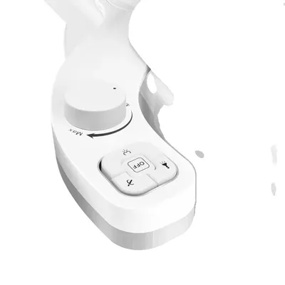 Produktbild von Bidet-Aufsatz, ultradünnes Design, einstellbarer Wasserdruck, Weiß