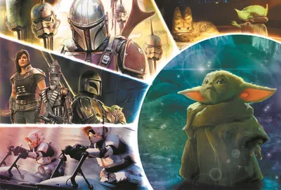 Zdjęcie produktu dla TREFL 16413 Puzzle 100 - Star Wars Baby Yoda
