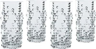 Produktbild von Nachtmann Punk, Transparent, Glas, 4 Stück(e), Rund, Punk, 390 ml
