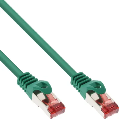 Obrázok produktu pre InLine B-76450G, 0,5 m, Cat6, S/FTP (S-STP), RJ-45, RJ-45, Zelená