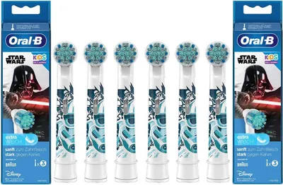 Immagine prodotto di Oral-B Testine per spazzolino elettrico EB10s Star Wars, 6 pezzi