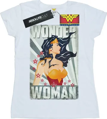Produktbild von DC Comics - T-Shirt für Damen BI45014 (XL) (Weiß)