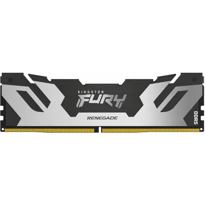 Produktbild von Kingston FURY Renegade - DDR5 - Kit - 96 GB: 2 x 48 GB - DIMM 288-PIN - 6000 MHz / PC5-48000 - CL32 - 1.35 V - ungepuffert - on-die ECC - Schwarz/Silber