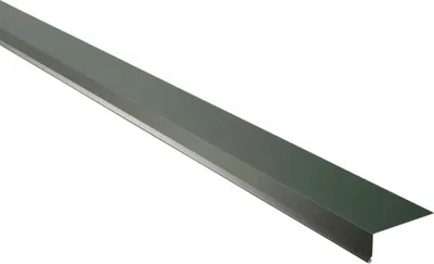 Produktbild von PRECIT Traufblech für Trapezblech 95° nadelgrün RAL 6020 2000 mm x 80 mm x 30 mm x 0,5 mm