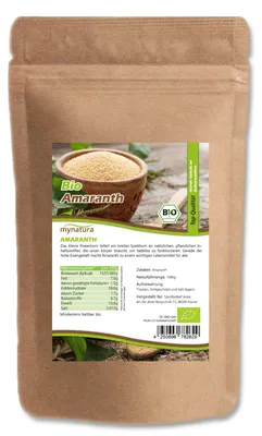 Produktbild von Mynatura  Amaranth – Vielseitiges Pseudogetreide - ab 1kg Beutel - 2 Beutel