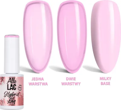 Image de Vernis gel AlleLac Misty Rose sans HEMA 6 g