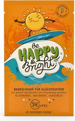 Obrázek produktu pro BE HAPPY & BRIGHT Pěna do koupele, Dresdner Essenz
