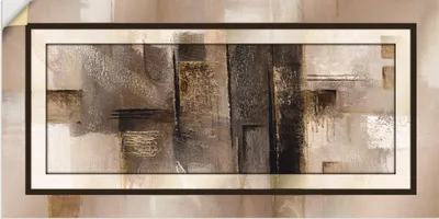 Produktbild von ARTland Wandbild, selbstklebend Quadrate - abstrakt 1 Größe: 60x30 cm