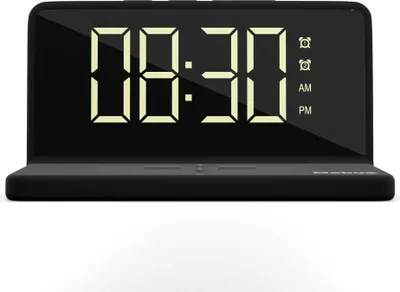 Obrázok produktu pre Mebus 25622 Digitálny budík s funkciou bezdrôtového nabíjania