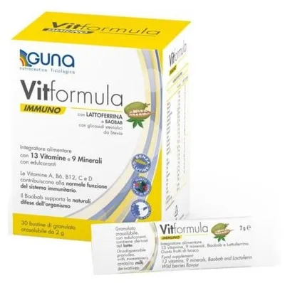 Immagine prodotto di Vitformula Immuno 30 Stick Da 2 G