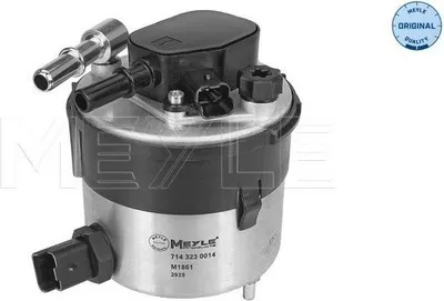 Produktbild von Kraftstofffilter MEYLE 714 323 0014 für FORD Fiesta Mk6 Schrägheck (JA8, JR8) Leitungsfilter