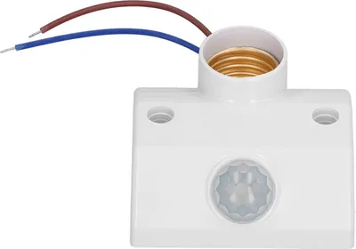 Zdjęcie produktu dla Oprawka lampy indukcyjnej E27 Niskoenergetyczna oprawka żarówki z czujnikiem podczerwieni 50W AC90V?240V