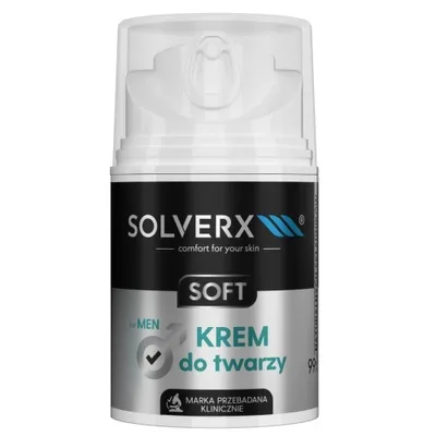 Immagine prodotto di Solverx Uomo Crema Viso Pelle Sensibile 50Ml&.
