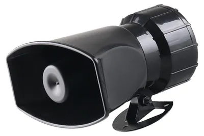 Image de Avertisseur sonore à 7 tonalités : haut-parleur d'alarme sans fil au son puissant et clair pour voitures, camions, véhicules de loisirs et bateaux 12 V