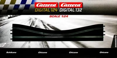Image de Carrera Schikane für Digital 124/132 (3-teilig) 1:24