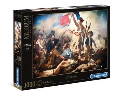 Produktbild von Clementoni 39549 Delacroix: Liberty Leading the People 1000 Teile Puzzle Museum Collection