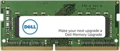 A Dell RAM module is shown against a white background.